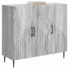 Bufet Szary Sonoma 89 x 34,5 x 80 cm Drewno inżynieryjne