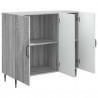 Bufet Szary Sonoma 89 x 34,5 x 80 cm Drewno inżynieryjne