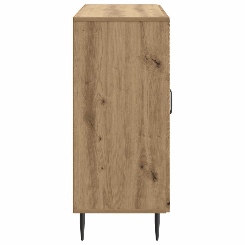 Bufet Dąb artisan 89 x 34,5 x 80 cm Drewno inżynieryjne