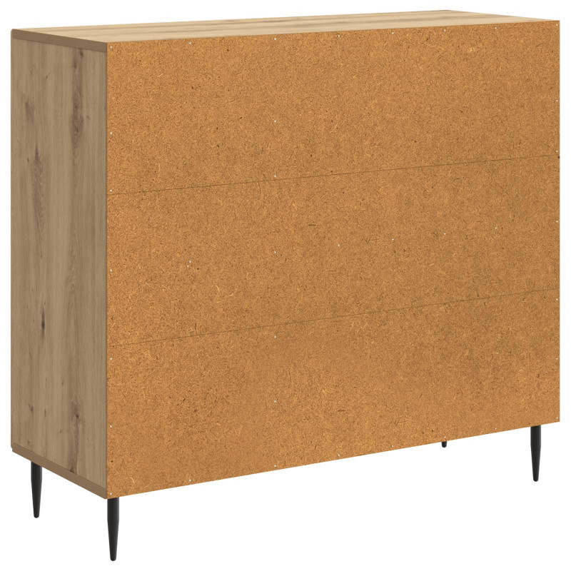 Bufet Dąb artisan 89 x 34,5 x 80 cm Drewno inżynieryjne