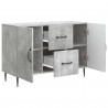Bufet Betonowy szary 89 x 34,5 x 60 cm Drewno inżynieryjne