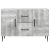 Bufet Betonowy szary 89 x 34,5 x 60 cm Drewno inżynieryjne