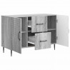 Bufet Szary Sonoma 89 x 34,5 x 60 cm Drewno inżynieryjne
