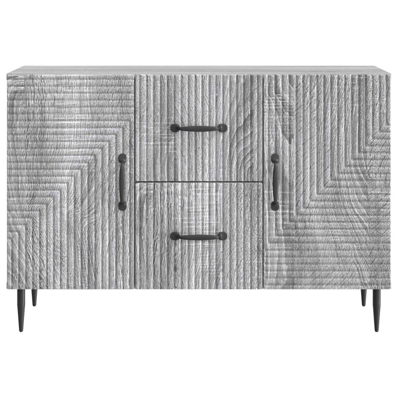 Bufet Szary Sonoma 89 x 34,5 x 60 cm Drewno inżynieryjne