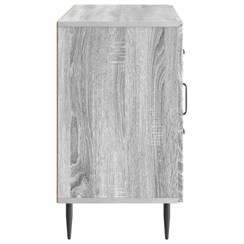 Bufet Szary Sonoma 89 x 34,5 x 60 cm Drewno inżynieryjne
