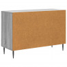 Bufet Szary Sonoma 89 x 34,5 x 60 cm Drewno inżynieryjne