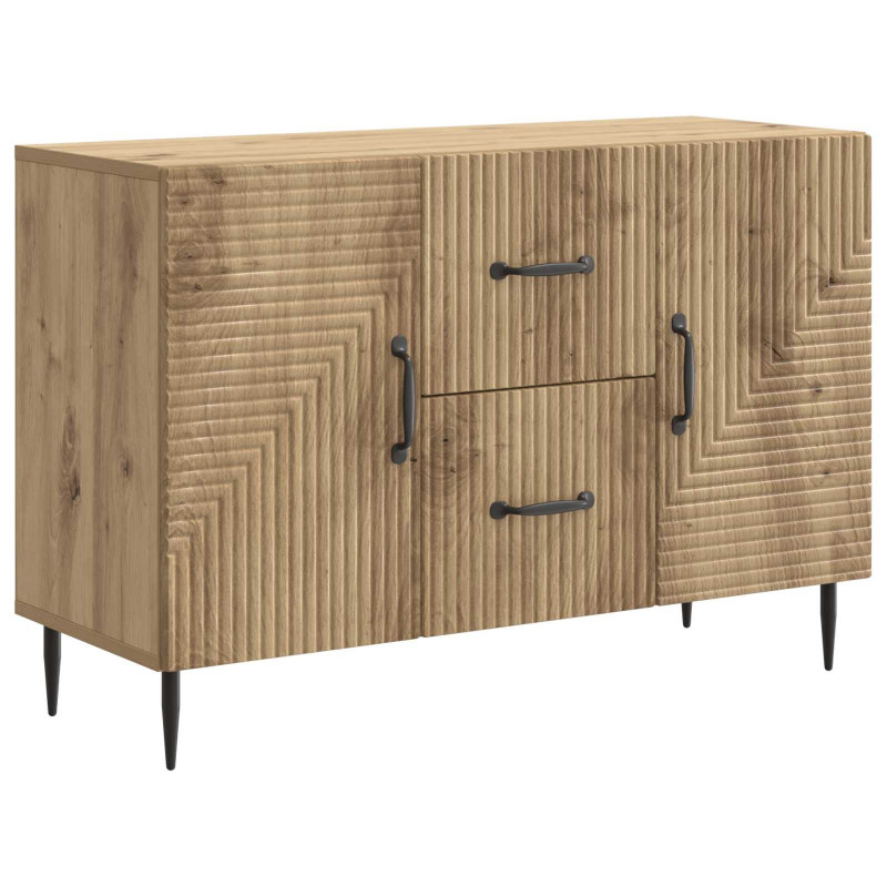 Bufet Dąb artisan 89 x 34,5 x 60 cm Drewno inżynieryjne