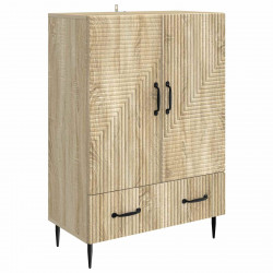 Bufet dąb Sonoma 66 x 34,5 x 95 cm Drewno inżynieryjne