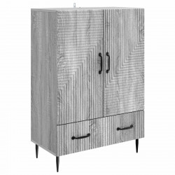 Bufet Szary Sonoma 66 x 34,5 x 95 cm Drewno inżynieryjne