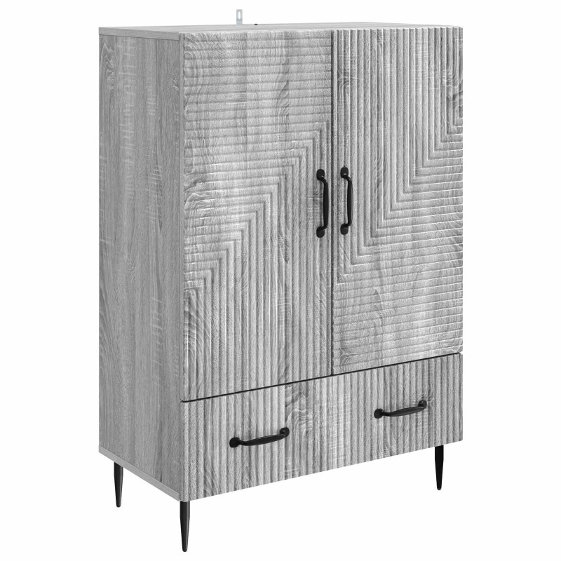 Bufet Szary Sonoma 66 x 34,5 x 95 cm Drewno inżynieryjne