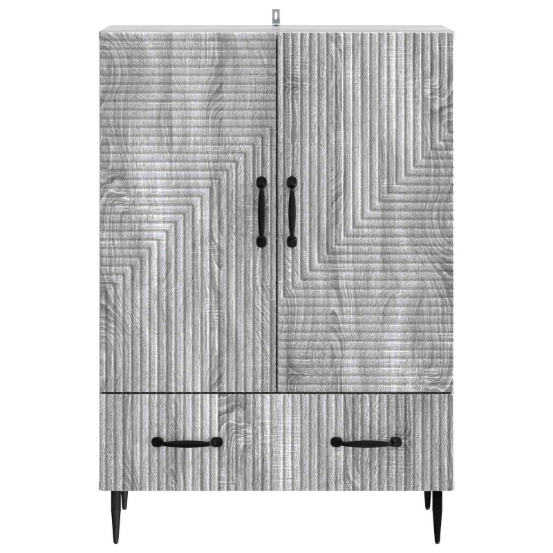 Bufet Szary Sonoma 66 x 34,5 x 95 cm Drewno inżynieryjne