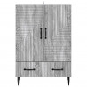 Bufet Szary Sonoma 66 x 34,5 x 95 cm Drewno inżynieryjne