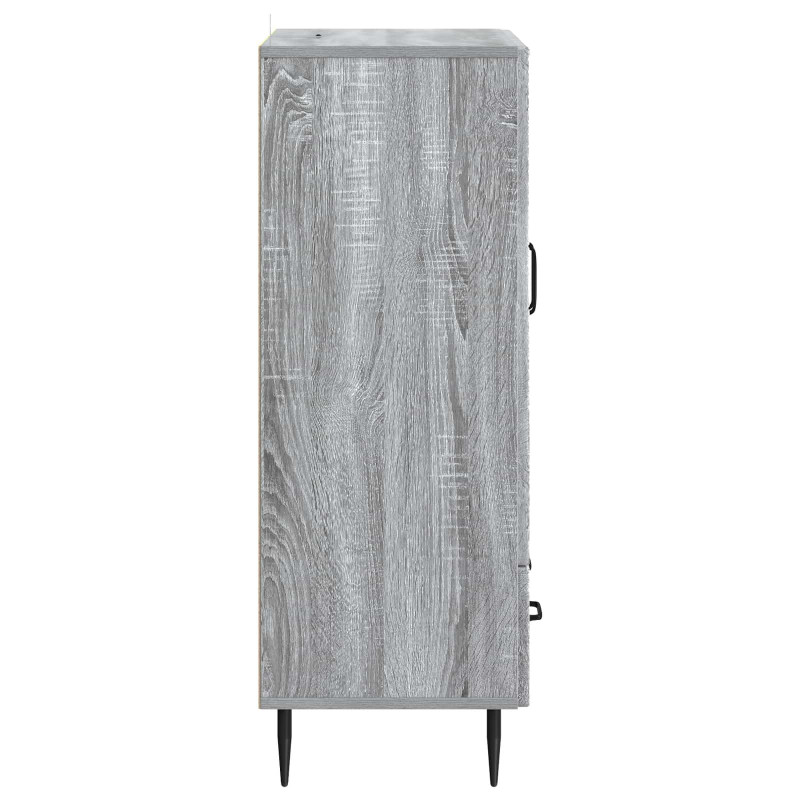 Bufet Szary Sonoma 66 x 34,5 x 95 cm Drewno inżynieryjne