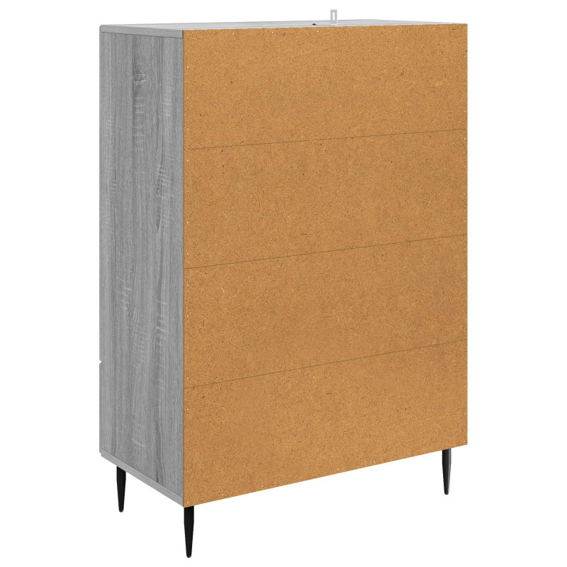 Bufet Szary Sonoma 66 x 34,5 x 95 cm Drewno inżynieryjne