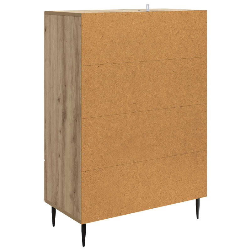 Bufet Dąb artisan 66 x 34,5 x 95 cm Drewno inżynieryjne