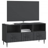 Szafka pod telewizor z szufladą Czarny 102 x 34,5 x 50 cm