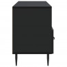 Szafka pod telewizor z szufladą Czarny 102 x 34,5 x 50 cm