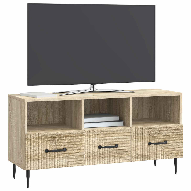 Szafka pod telewizor z szufladą dąb Sonoma 102 x 34,5 x 50 cm