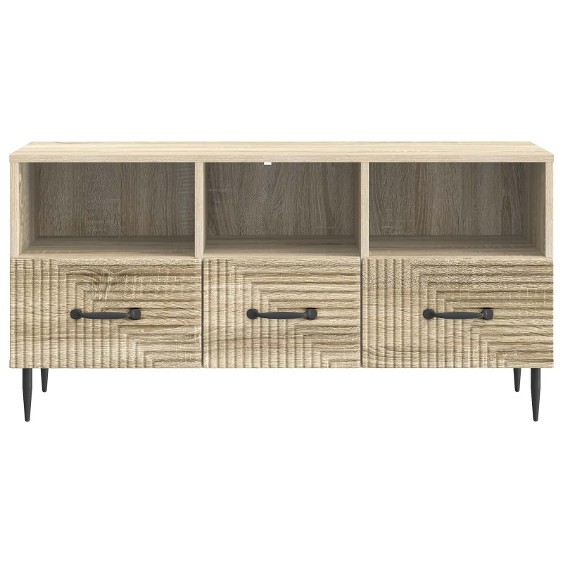 Szafka pod telewizor z szufladą dąb Sonoma 102 x 34,5 x 50 cm
