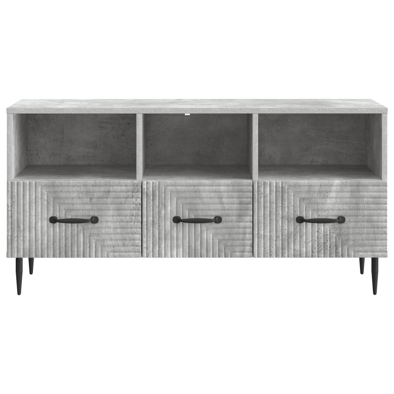 Szafka pod telewizor Betonowy szary 102 x 34,5 x 50 cm