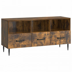 Szafka pod telewizor z szufladą Dąb wędzony 102 x 34,5 x 50 cm