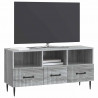 Szafka pod telewizor z szufladą Szary Sonoma 102 x 34,5 x 50 cm