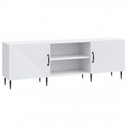 Szafka pod telewizor Biały 150 x 31 x 50 cm Drewno inżynieryjne