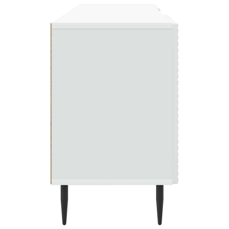 Szafka pod telewizor Biały 150 x 31 x 50 cm Drewno inżynieryjne