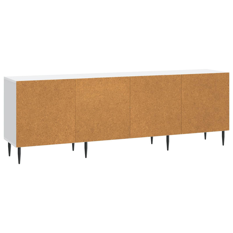 Szafka pod telewizor Biały 150 x 31 x 50 cm Drewno inżynieryjne