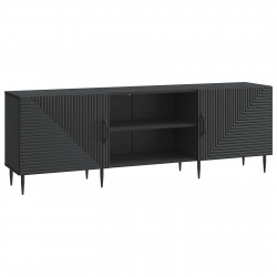 Szafka pod telewizor Czarny 150 x 31 x 50 cm