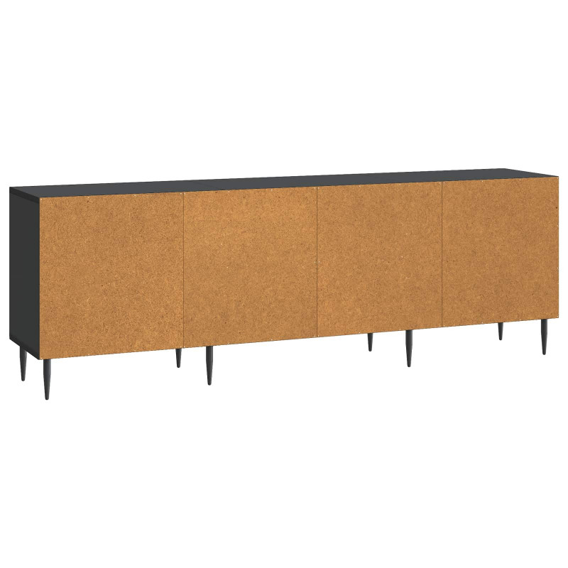 Szafka pod telewizor Czarny 150 x 31 x 50 cm