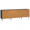 Szafka pod telewizor Czarny 150 x 31 x 50 cm