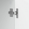 Szafka pod telewizor Biały wysoki połysk 150 x 31 x 50 cm