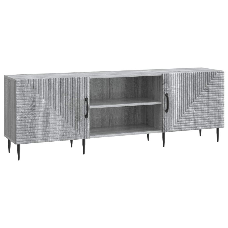 Szafka pod telewizor Szary Sonoma 150 x 31 x 50 cm
