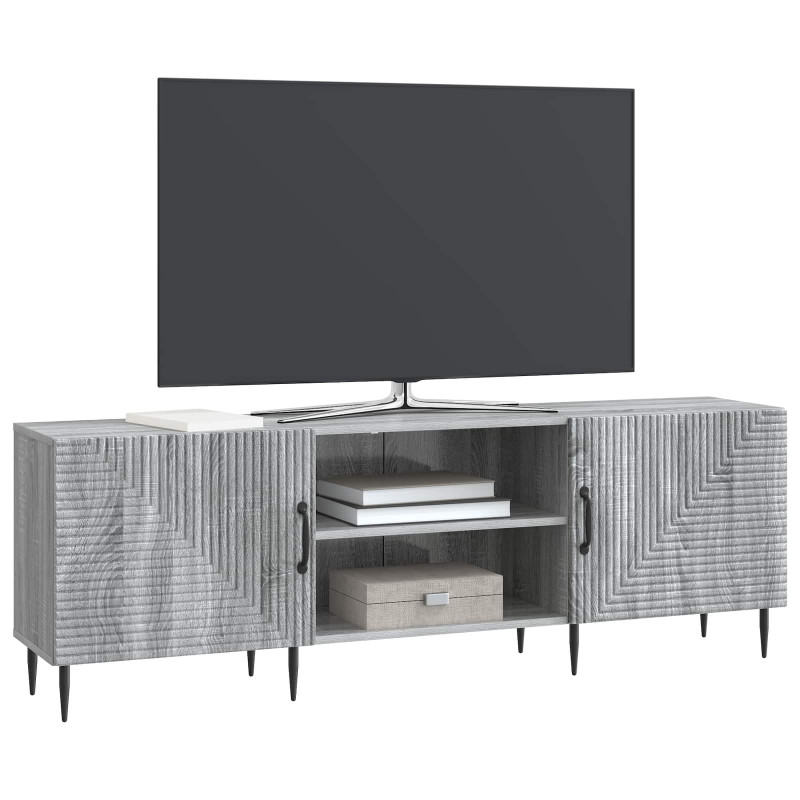 Szafka pod telewizor Szary Sonoma 150 x 31 x 50 cm