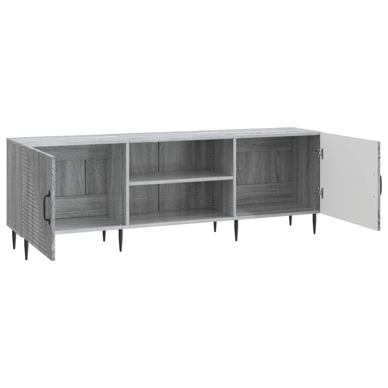 Szafka pod telewizor Szary Sonoma 150 x 31 x 50 cm