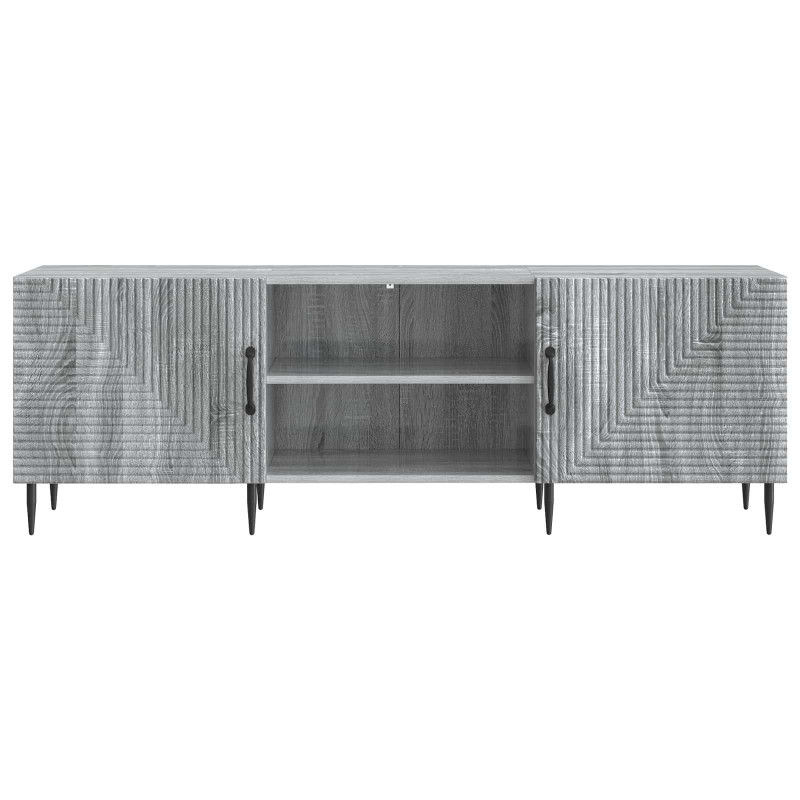Szafka pod telewizor Szary Sonoma 150 x 31 x 50 cm