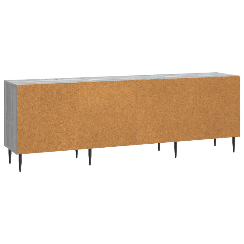 Szafka pod telewizor Szary Sonoma 150 x 31 x 50 cm