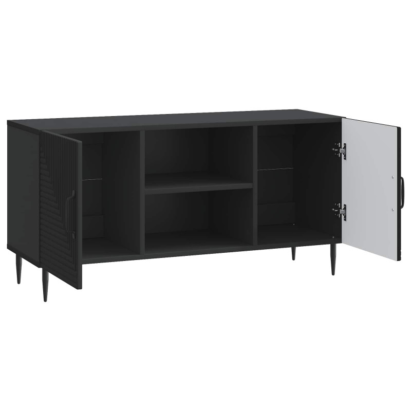 Szafka pod telewizor Czarny 102 x 34,5 x 50 cm