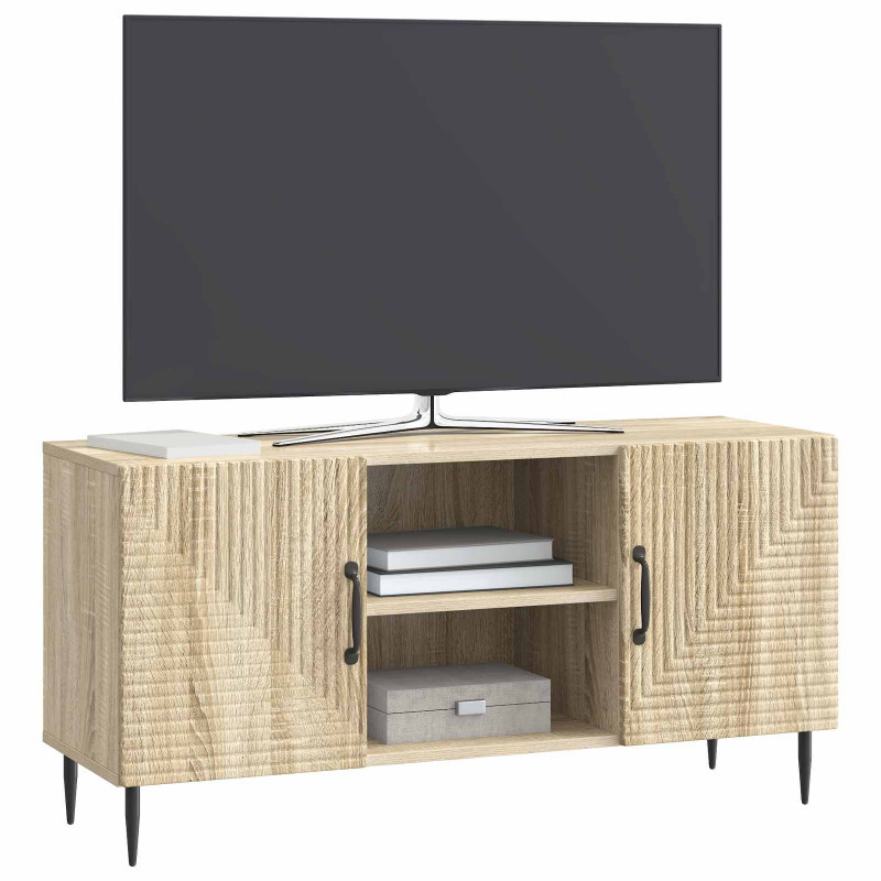 Szafka pod telewizor dąb Sonoma 102 x 34,5 x 50 cm