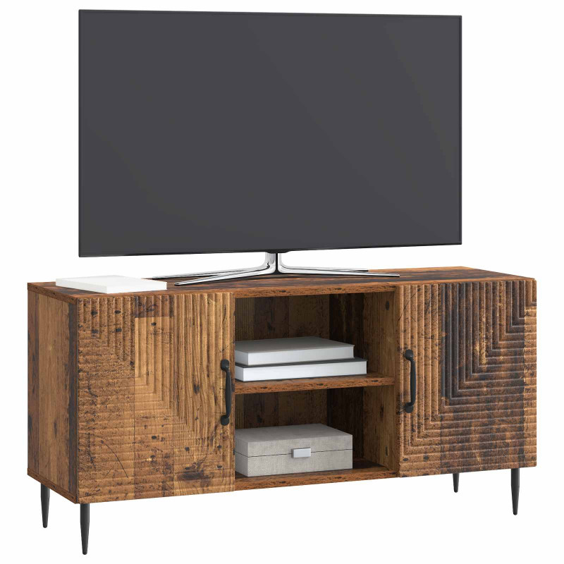 Szafka pod telewizor Stare drewno 102 x 34,5 x 50 cm