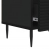 Szafka pod telewizor z szufladą Czarny 147 x 34,5 x 30 cm