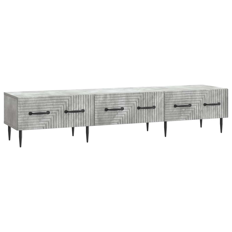 Szafka pod telewizor Betonowy szary 147 x 34,5 x 30 cm