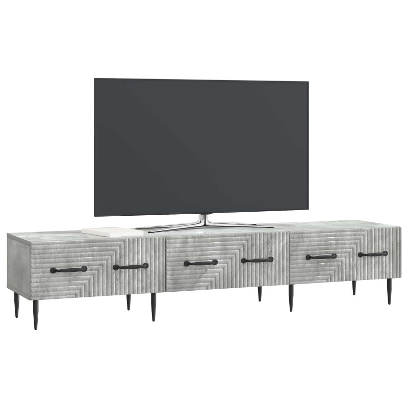 Szafka pod telewizor Betonowy szary 147 x 34,5 x 30 cm