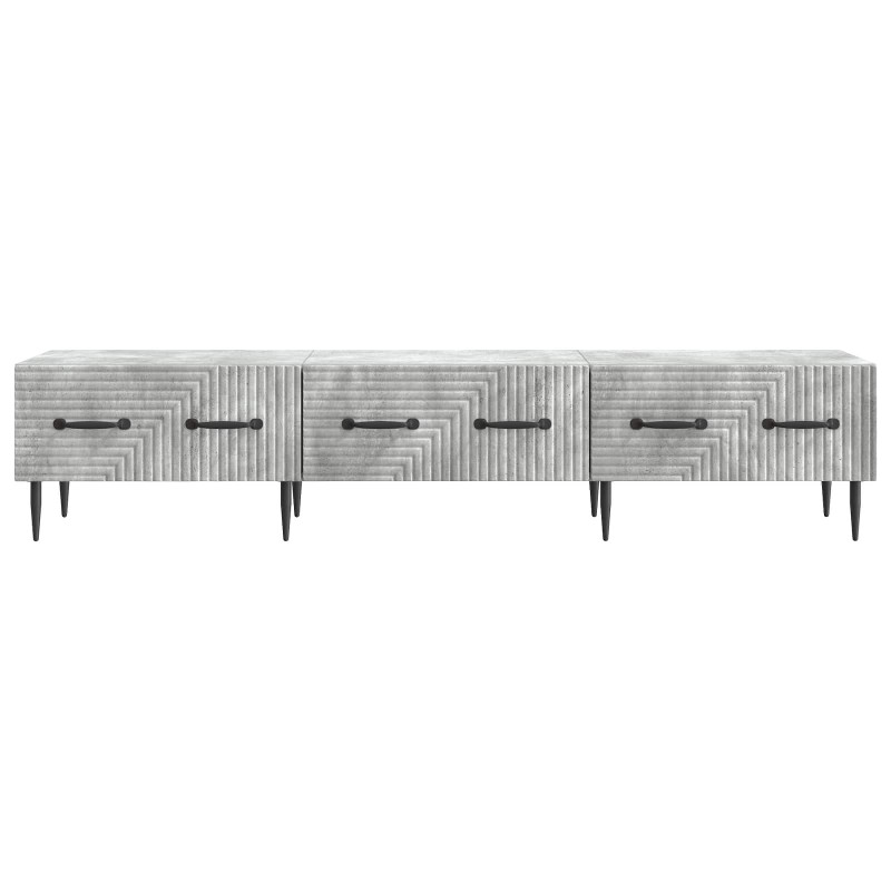 Szafka pod telewizor Betonowy szary 147 x 34,5 x 30 cm