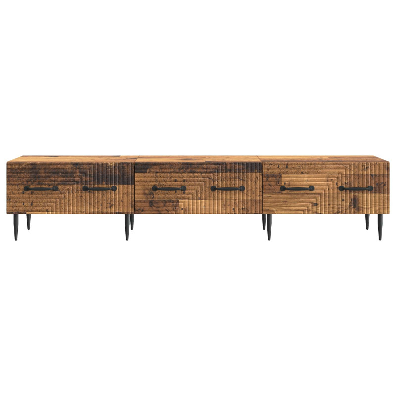 Szafka pod telewizor z szufladą Stare drewno 147 x 34,5 x 30 cm