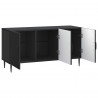 Szafka pod telewizor Czarny 99 x 34,5 x 50 cm
