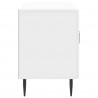 Szafka pod telewizor Biały wysoki połysk 99 x 34,5 x 50 cm