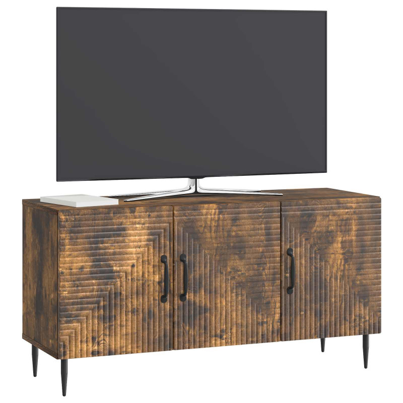 Szafka pod telewizor Dąb wędzony 99 x 34,5 x 50 cm