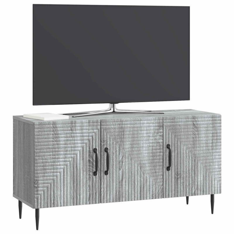 Szafka pod telewizor Szary Sonoma 99 x 34,5 x 50 cm